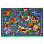 Ak sports tapis de jeu rue "quiet town" 133 cm