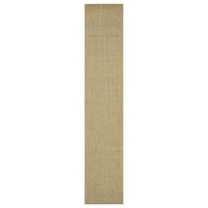vidaXL Tapis Sisal naturel 66x350 cm Vert