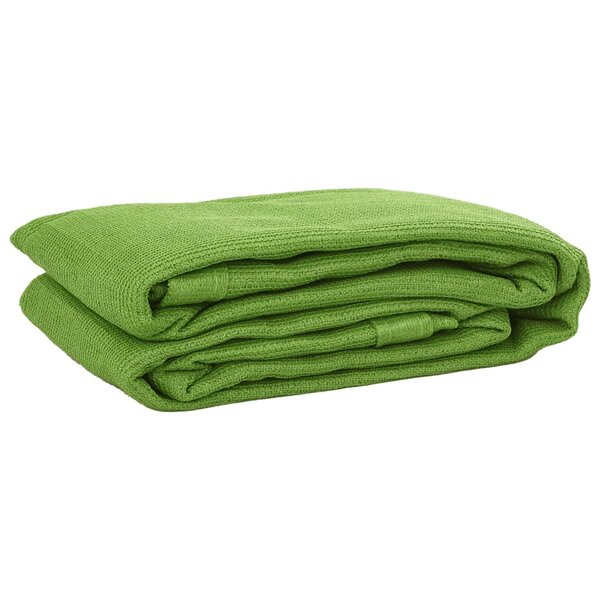 vidaXL Tapis de tente vert clair 400x800 cm PEHD