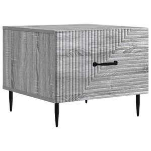 vidaXL Table basse Sonoma gris 49 x 50 x 40 cm Bois d'ingénierie