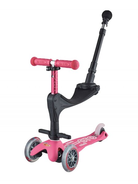 Trottinette  Mini 3en1 Revolution Deluxe - Framboise