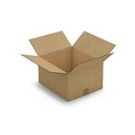Caisse carton brune double cannelure raja 35x30x20 cm (lot de 15)