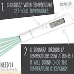 Fouet thermomètre-need'it (dont 0 02€ ht d'éco-participation)