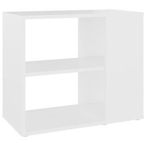 vidaXL Armoire latérale Blanc 60x30x50 cm Aggloméré