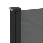 vidaXL Auvent latéral rétractable anthracite 200x600 cm