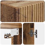 vidaXL Ensemble de Meubles 2 Pièces Bois ancien 66 x 34 5 x 90 cm