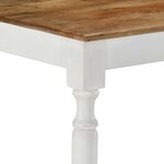 vidaXL Table à dîner 110x60x76 cm Bois de manguier massif
