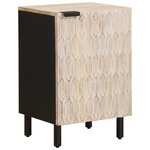 vidaXL Ensembles de salle de bain 5 Pièces Finition Lavage Blanc