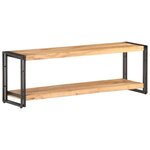 Vidaxl meuble tv 120x30x40 cm bois d'acacia massif