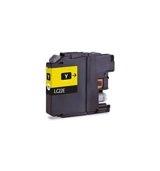 Brother LC-22E Jet d'Encre Jaune Compatible