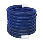 Bestway Tuyau d'aspiration avec connecteur diamètre 38 mm 9 m bleu
