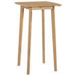 vidaXL Ensemble à manger d'extérieur 5 Pièces Bois d'acacia solide