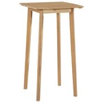 vidaXL Mobilier à dîner d'extérieur 5 Pièces Bois d'acacia solide