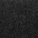 vidaXL Tapis d'escalier autocollants 20 pièces 65 x 21 x 4 cm Noir Bord rectangulaire