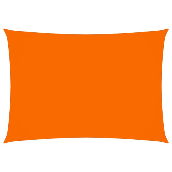 vidaXL Voile de parasol Tissu Oxford rectangulaire 2x3 5 m Orange