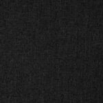 vidaXL Chaise pivotante de sol Noir Tissu