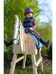 Cheval de voltige en bois pour enfant "BALANE"