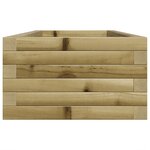 vidaXL Jardinière 110x40x23 cm bois de pin imprégné