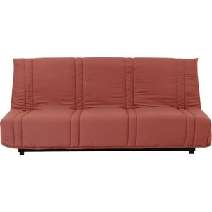 Banquette clic clac 3 places - Terracotta -193 x 92 cm - LENA