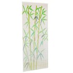 vidaXL Rideau de porte contre insectes Bambou 90 x 200 cm