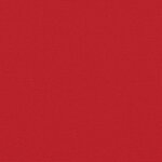 vidaXL Auvent latéral rétractable rouge 120x1000 cm