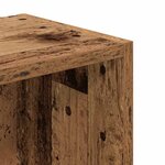 vidaXL Bibliothèque vieux bois 31x24x77 cm bois d'ingénierie