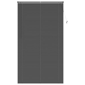 vidaXL Store Vénitien Réglable Gris Argenté 213 x 110 cm PVC