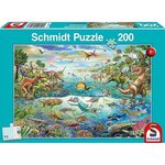Puzzle Découvre les dinosaures - 200 pieces - SCHMIDT SPIELE