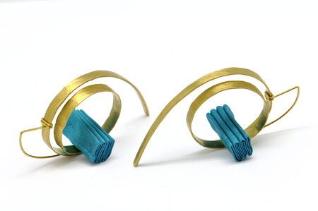 Boucles d'oreille turquoise archie