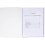 Porte vues 60V PP 0 8mm Krea Cover Blanc EXACOMPTA