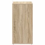 vidaXL Armoire à chaussures Chêne sonoma 60x35x70 cm Bois d’ingénierie