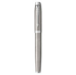 PARKER IM ESSENTIEL Stylo plume  Acier  Plume moyenne  encre bleue  Coffret cadeau