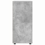 vidaXL Armoires de rangement 2 Pièces Gris béton 80 x 48 x 105 cm