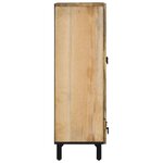 vidaXL Buffet 60x33x100 cm bois de manguier massif