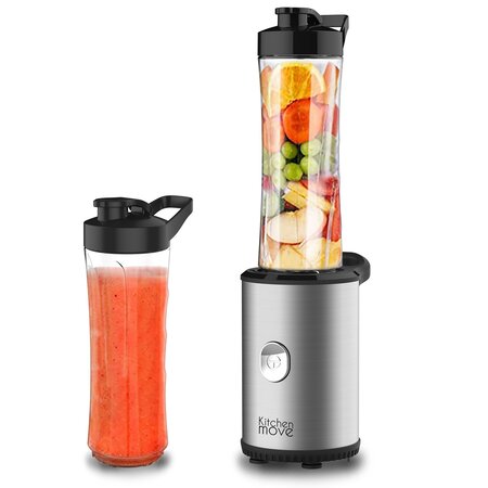 Blender mixeur en inox santa fe gris abs 350w