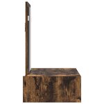 vidaXL Table de Toilette Marron 60 x 40 x 70 cm Bois d'ingénierie