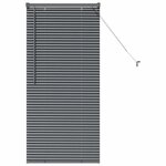 vidaXL Store de Fenêtre Gris foncé 80 x 130 cm Aluminium