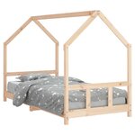vidaXL Cadre de lit pour enfants 90x200 cm bois de pin massif