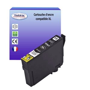 Cartouche Compatible pour Epson T1631 / T1621 / T1681 Noire  - T3AZUR