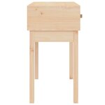 vidaXL Table console 76 5x40x75 cm Bois massif de pin