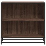 vidaXL Bibliothèque chêne marron 80 5x35x76 cm bois d'ingénierie