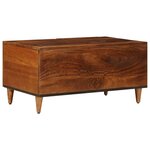 vidaXL Table basse Marron 80 x 50 x 40 cm Bois de mangue massif