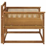 vidaXL Sofa de milieu extérieur Naturel