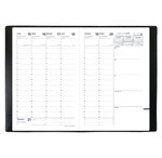 Agenda Ministre Toscana noir 16 x 24 cm QUOVADIS