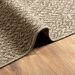 vidaXL Tapis ZIZUR beige 200x200 cm aspect de jute intérieur extérieur
