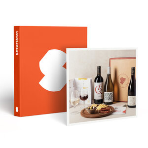 SMARTBOX - Coffret Cadeau Abonnement de 2 mois : 3 bouteilles de vin par mois et livret de dégustation -  Gastronomie