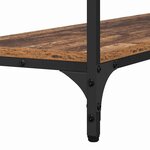 vidaXL Table console Bois ancien 100 x 29 x 75 cm Bois d'ingénierie