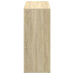 vidaXL Étagère séparatrice de pièce chêne sonoma 69 5x29x69 5 cm