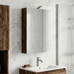 vidaXL Armoire Miroir de Salle de Bain Bois ancien 50 x 14 5 x 70 cm