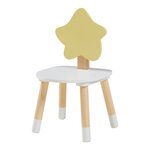 Bureau table poste de travail 44 x 60 x 50 cm pour enfant avec chaise blanc 03_0009062